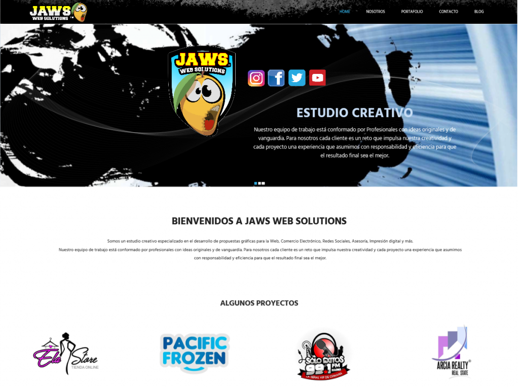 JAWS WEB SOLUTIONS WEB SITE